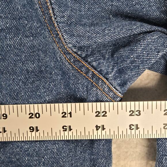 Vintage Aladdin Casino Denim Trucker Jacket Mens L Las Vegas Embroidered 90s - Picture 7 of 8